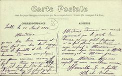 VINTAGE POSTCARD Laille Island of Rohan and Willows