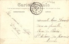 VINTAGE POSTCARD Pouparderie close Liffre the country cottage