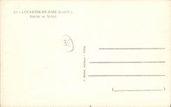 CPM Louvigne De Bais Route De Vitre