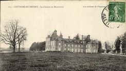 VINTAGE POSTCARD Louvigne of Serves Castle of Monthorin the surroundings of Ferns