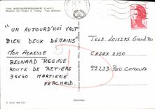 CPM Martigne Ferchaud Moulins des forges et l etang Vue aerienne