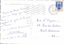 MODERN CARD To remember of Moor of Brittany