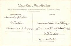 VINTAGE POSTCARD Moor of Perspective Brittany of the street of Paris