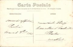 VINTAGE POSTCARD Moor of Brittany the Street of L Church