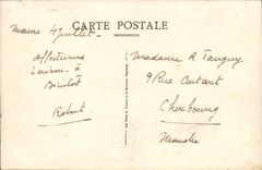 VINTAGE POSTCARD Moor of Brittany Which occurred of the Station