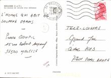 MODERN CARD Melesse the Old people s home Seen air