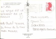 MODERN CARD Messac Guipry the Mill and Stopping on the Unpleasant one