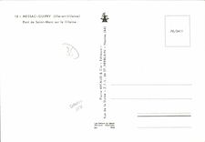 MODERN CARD Messac Guipry Bridge of Marc Saint on the Unpleasant one
