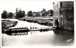 MODERN CARD Messac Guipry the Outfall on the Unpleasant one