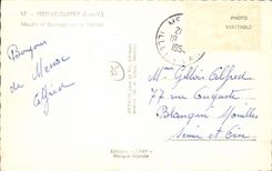 MODERN CARD Messac Guipry Mill and stopping on the Unpleasant one