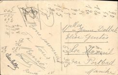 VINTAGE POSTCARD Messac L Church