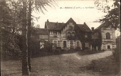 VINTAGE POSTCARD Messac the country cottage
