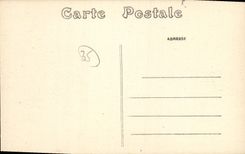 VINTAGE POSTCARD Messac L Private school of the Girls and the Road of Langon