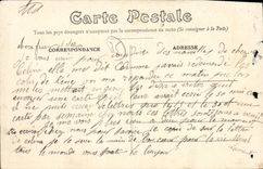 VINTAGE POSTCARD Wall the New School Of the Girls