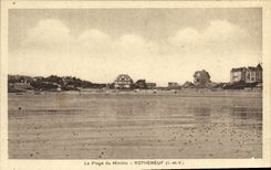 CPA Rotheneuf Plage du Minihic