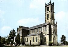 MODERN CARD Montauban of Brittany L Church