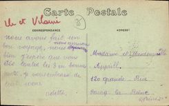 VINTAGE POSTCARD Montauban of Brittany the Mill and the Outfall of Chaillou