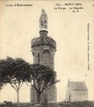 CPA Le Mont Dol La Vierge La Chapelle