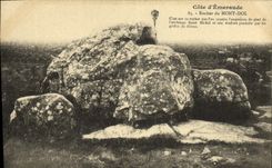 VINTAGE POSTCARD the Mount Fraud Rock