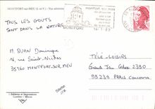 MODERN CARD Montfort On Meu Seen Air