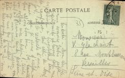 VINTAGE POSTCARD Brittany Montfort On Meu the Prison