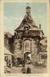 VINTAGE POSTCARD Brittany Montfort On Meu Old Gate of the City