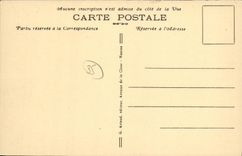 VINTAGE POSTCARD Brittany Montfort On Meu Under prefecture and Gendarmerie