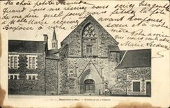 VINTAGE POSTCARD Brittany Montfort On Meu Vault Of L Abbey
