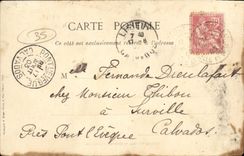 VINTAGE POSTCARD Brittany Montfort On Meu Vault Of L Abbey