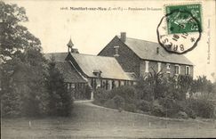 VINTAGE POSTCARD Montfort On Meu Boarding school St Lazare