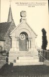 VINTAGE POSTCARD Montgermont Monument raised with the memory of the dead soldiers for France 1914 1918 Militaria