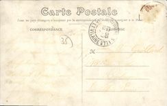 VINTAGE POSTCARD Montreuil On Ille L Church and the Place