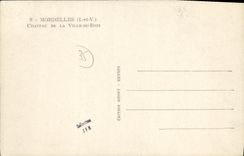 VINTAGE POSTCARD Mordelles Castle Of the City Of Wood