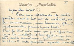 VINTAGE POSTCARD Paimpont Drill of At the edge of L Pond Of the Forging mills Cows