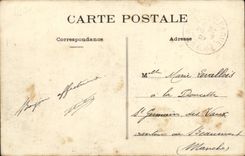 VINTAGE POSTCARD Paimpont Forging mills the country cottage