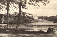CPA Paimpont Les Forges Le Pavillon et L Etang