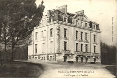 VINTAGE POSTCARD Paimpont Forging mills the House