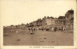 CPA Parame Vue Sur la Plage
