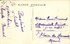 CPA Parame Plage de la Hoguette Le Casino