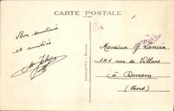 CPA Parame La Digue Vers Saint Malo