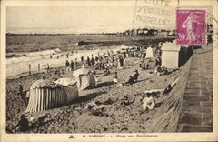 CPA Parame La Plage Vers Rochebonne