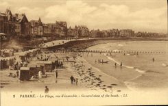 CPA Parame La Plage Vue d Ensemble