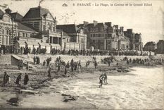 CPA Parame La Plage le Casino et le Grand Hotel