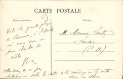 CPA Parame Perspective de la Digue au loin Rochedonne 