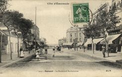 CPA Parame Le Boulevard Rochebonne Enfants