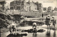 CPA Parame La plage 