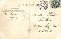 CPA Parame La Plage et Pointe de Rochebonne