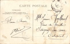 CPA Parame Rue Ange Fontan Enfants Mercerie