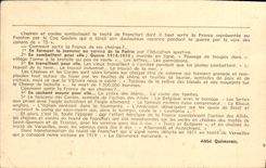 CPA Parame L epopee de le Delivrance Nationale Cheminee Abbe Quemerais