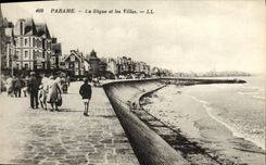 CPA Parame La Digue et les Villas